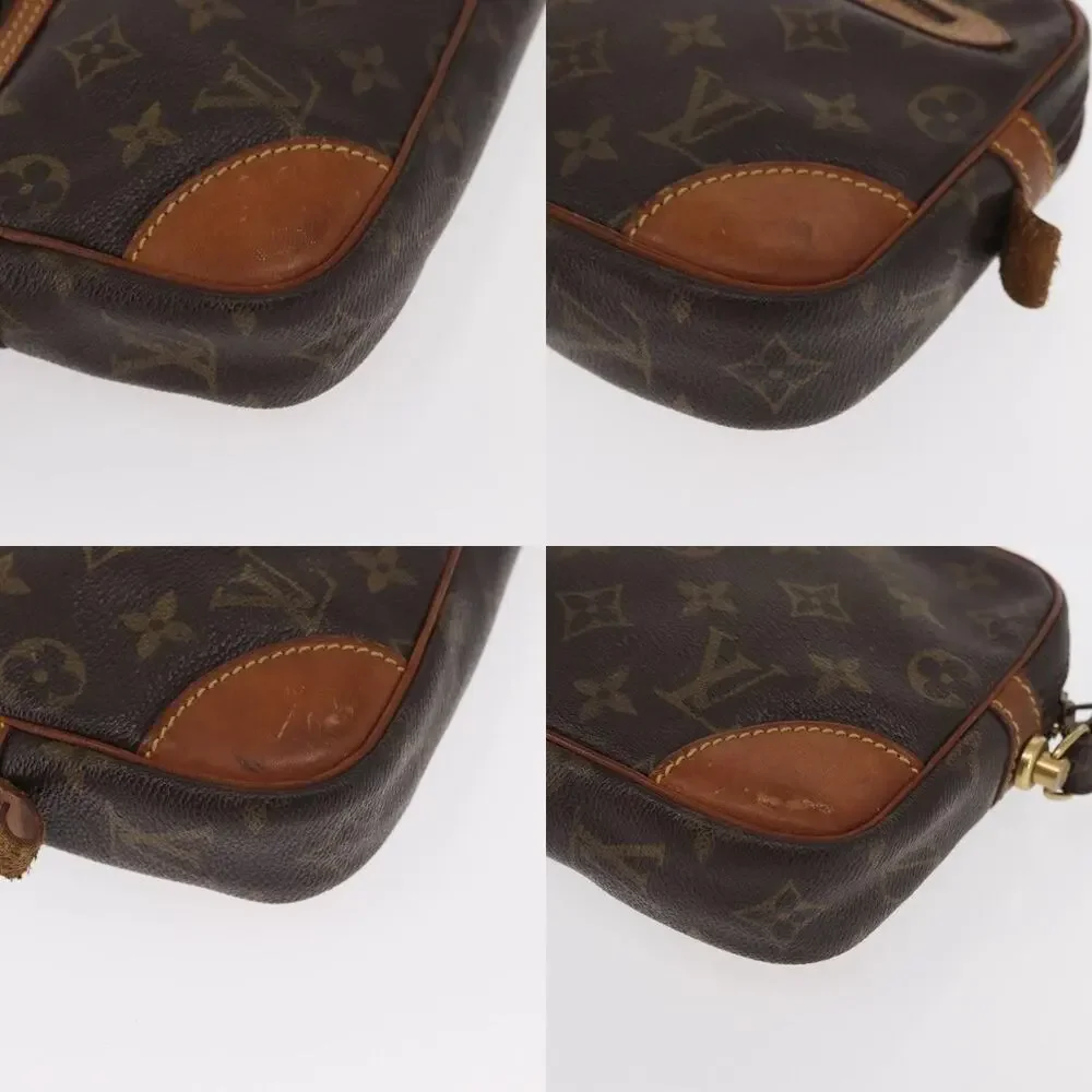 Louis Vuitton Monogram Marly Dragonne GM Clutch Bag Brown